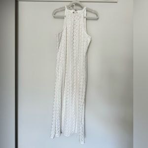 A new day white midi dress size M